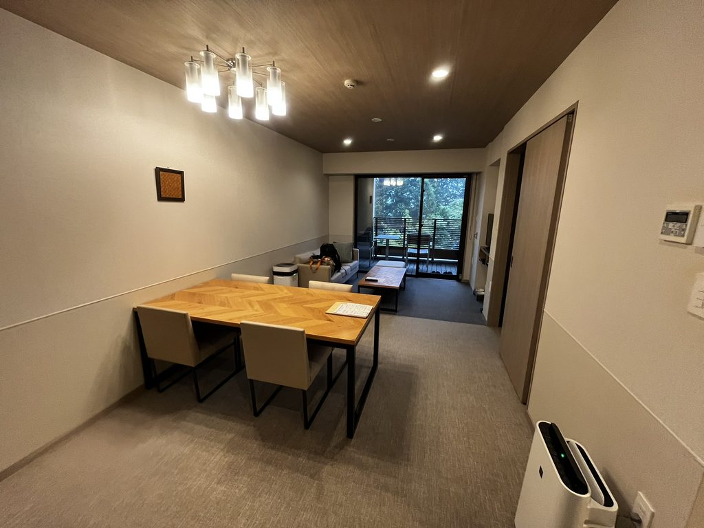 部屋の全体像
